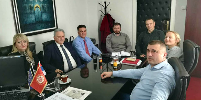Acting Rector of the University of East Sarajevo, together with his associates, visited the Faculty of Physical Education and Sports