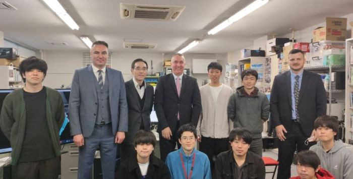 Predstavnici Elektrotehničkog fakulteta u posjeti Nacionalnom Gunma Univerzitetu u Maebašiju, Japan