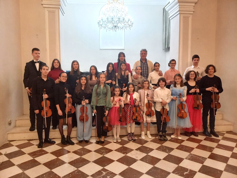 Uspješno realizovani majstorski kursevi dr Vladimira Markovića namijenjeni mladim violinistima i profesorima
