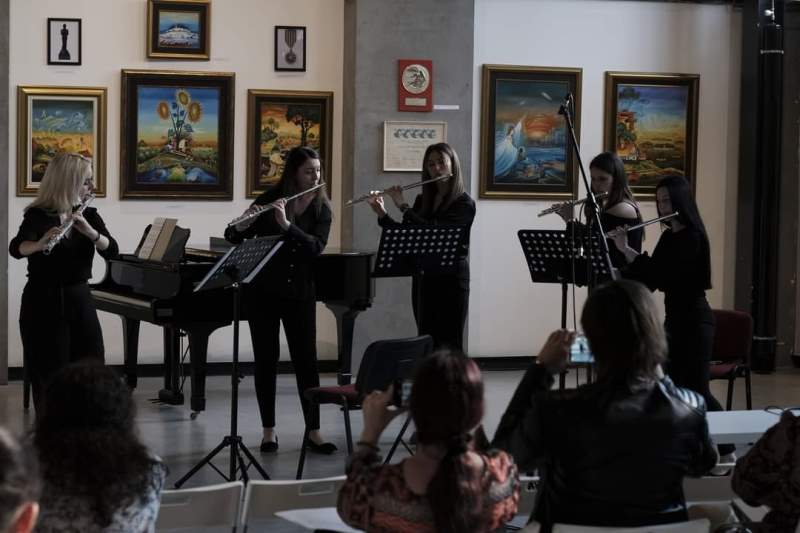 Uspješno predstavljanje Muzičke akademije na drugom regionalnom susretu flautista 2023. u Novom Sadu (2nd FLUTE MEETING and FESTIVAL, 23-23. 4. 2023.)
