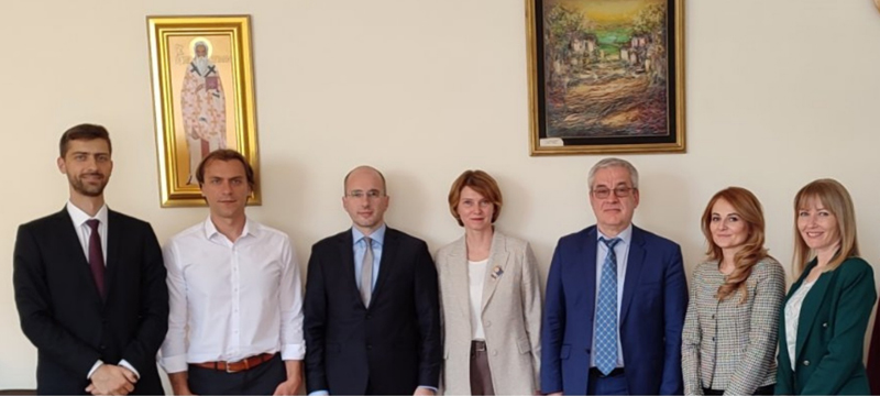 Sastanak predstavnika Pravnog fakulteta UIS-a sa predstavnicima Uralskog federalnog univerziteta