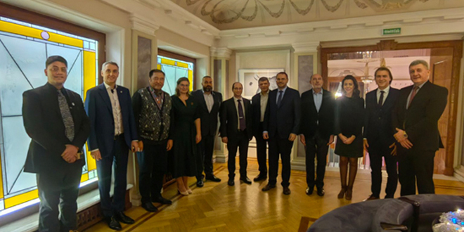 Delegacija Univerziteta na Forumu ujedinjenih kultura u Sankt Peterburgu