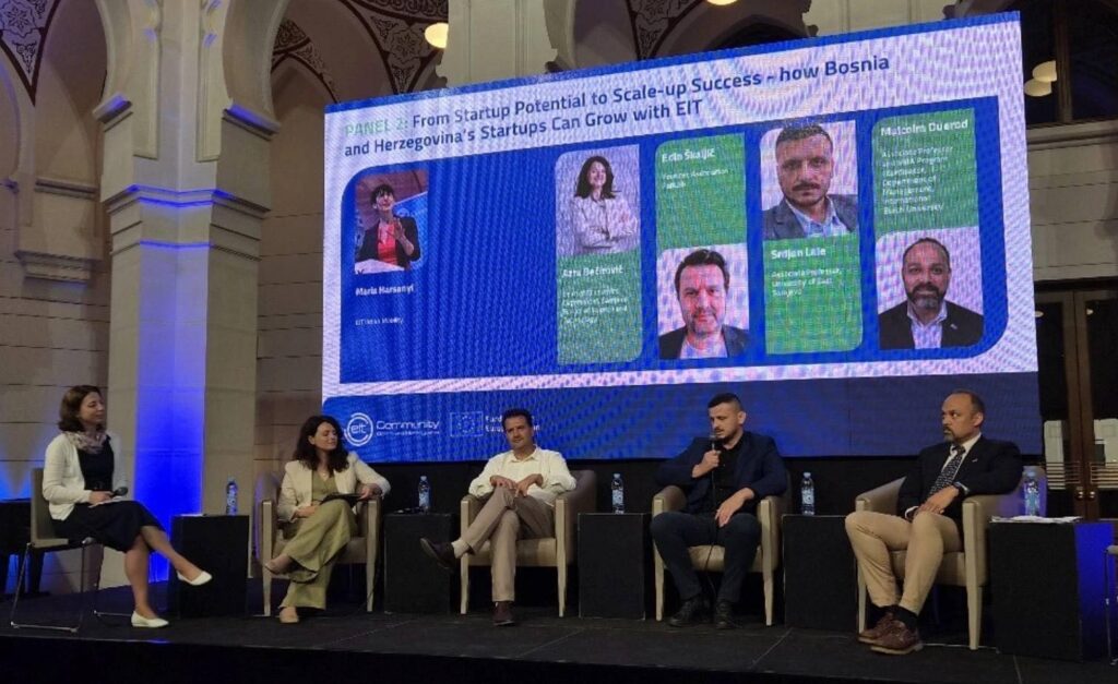 Prodekan Elektrotehničkog fakulteta prof. dr Srđan Lale učestvovao na panel-diskusiji povodom otvaranja EIT Community Hub-a Bosna i Hercegovina